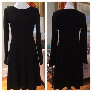 Hayden Black Cashmere Sweater Dress